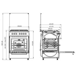 Grunhelm AG6612BR-0: газоелектрична