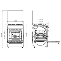 Grunhelm G4FG6612W-0: газова