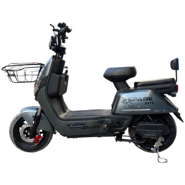 Велосипед з електромотором SPARK BITE 60V/1000W/20Ah 14" Сірий