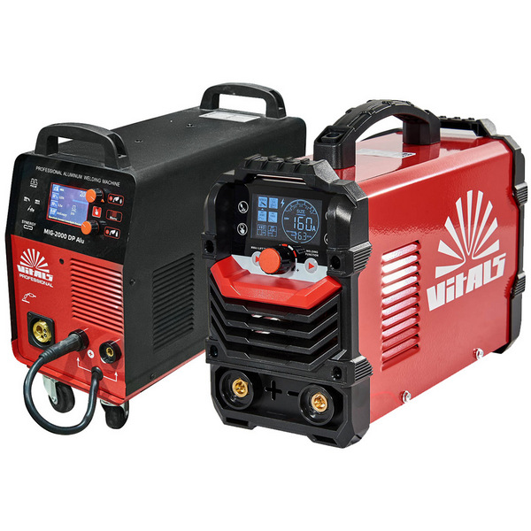 Vitals Professional MIG 2000 DP Alu + Vitals MMA-1600 LCD