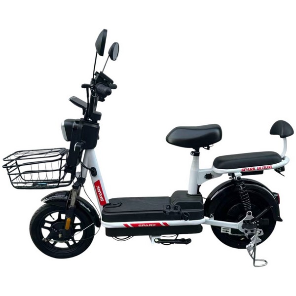 Велосипед з електромотором SPARK BLOOM 14" 48V/400W/12Ah Чорний