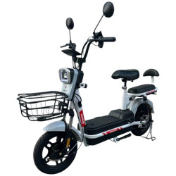 Велосипед з електромотором SPARK BLOOM 14" 48V/400W/12Ah Сірий