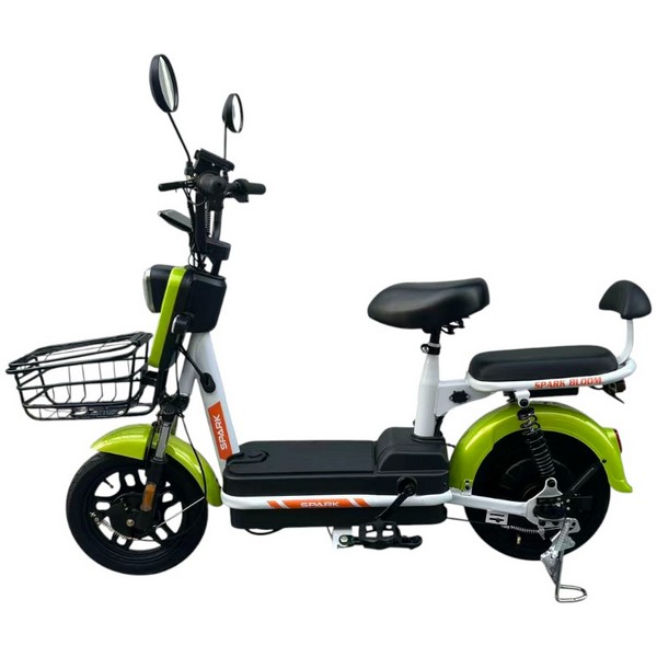 Велосипед з електромотором SPARK BLOOM 14" 48V/400W/12Ah Салатовий