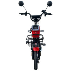 Велосипед з електромотором SPARK BLOOM 14" 48V/400W/12Ah Темно-червоний