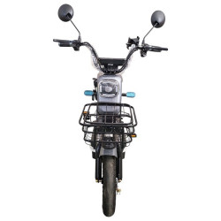 Велосипед з електромотором SPARK ZIPPY 14" 48V/400W/12Ah Сірий